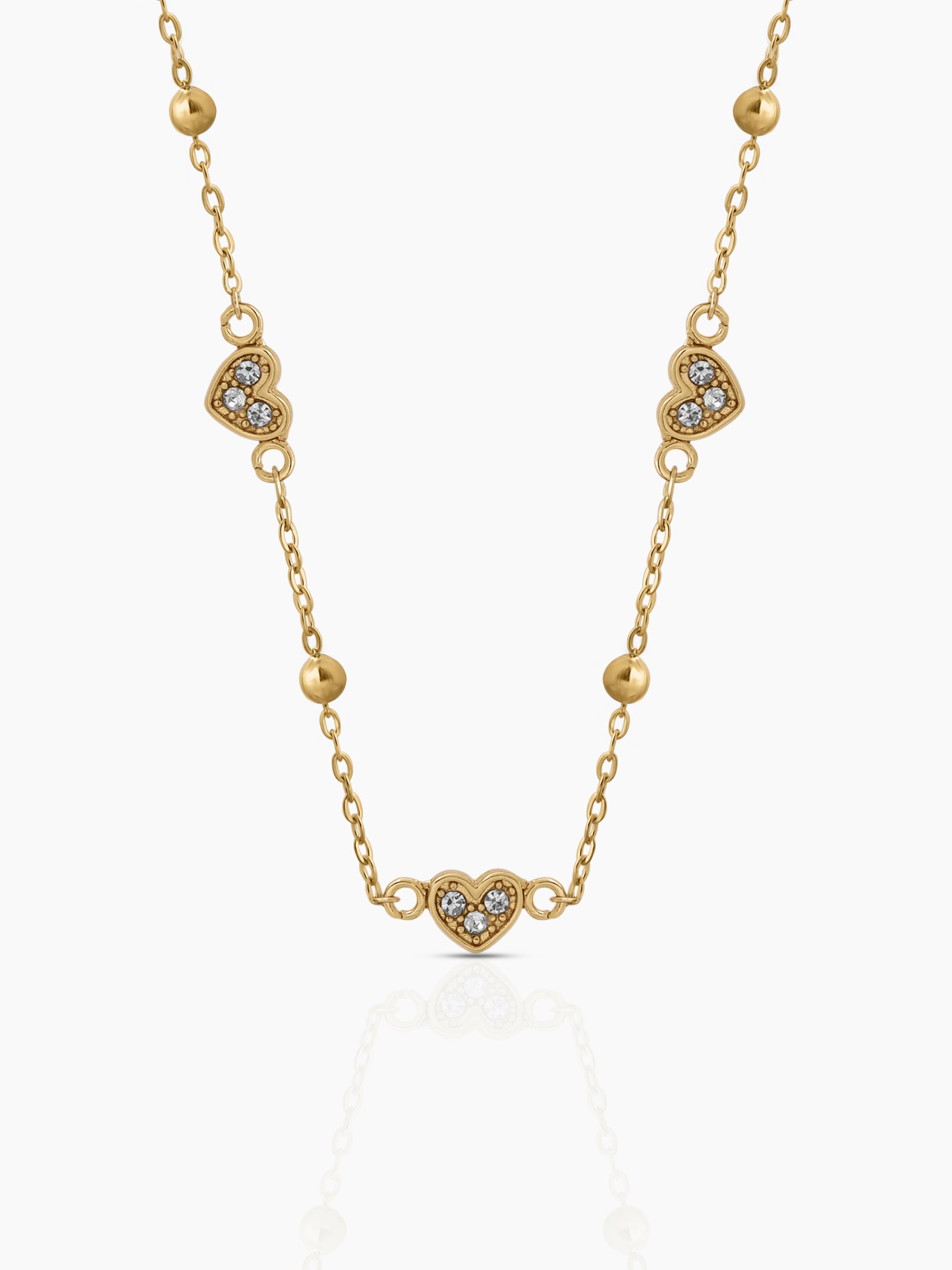 Sorina Heart Necklace - Swashaa