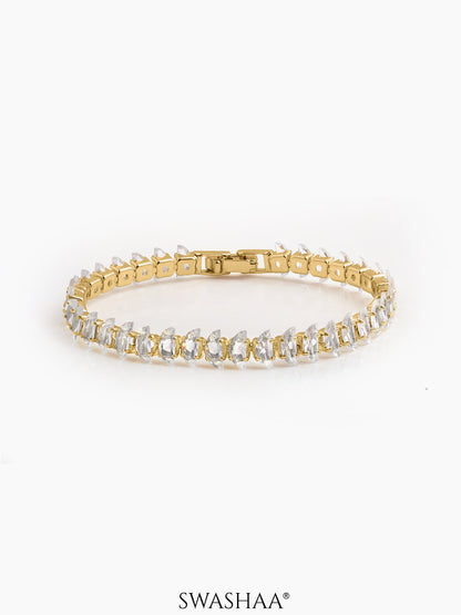 Sovira Diamond Tennis Men's Bracelet - Swashaa