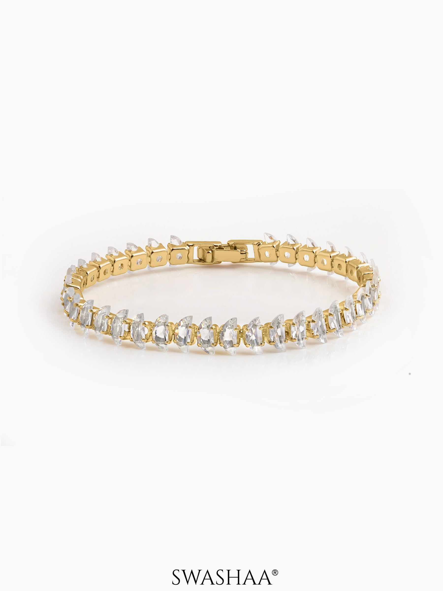 Sovira Diamond Tennis Women's Bracelet - Swashaa