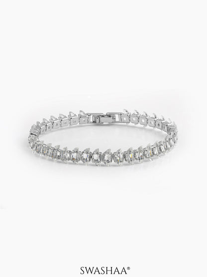 Sovira Diamond Tennis Men's Bracelet - Swashaa
