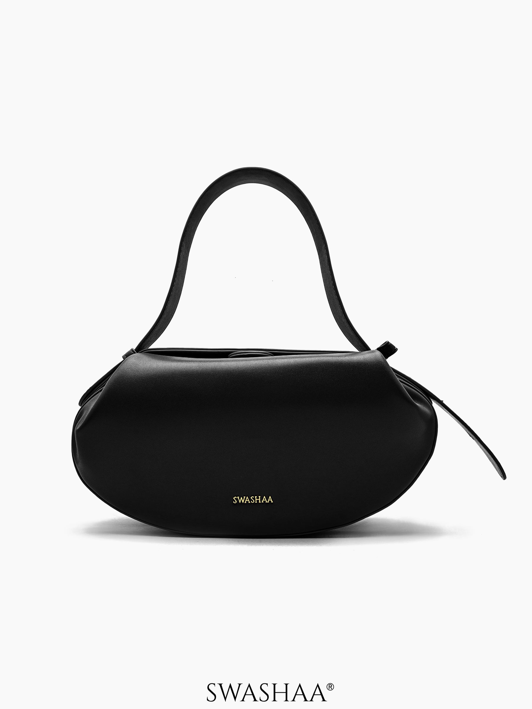 Stella Black Women's Leather Shoulder Bag