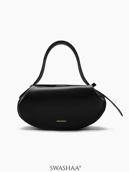 Stella Black Women's Leather Shoulder Bag