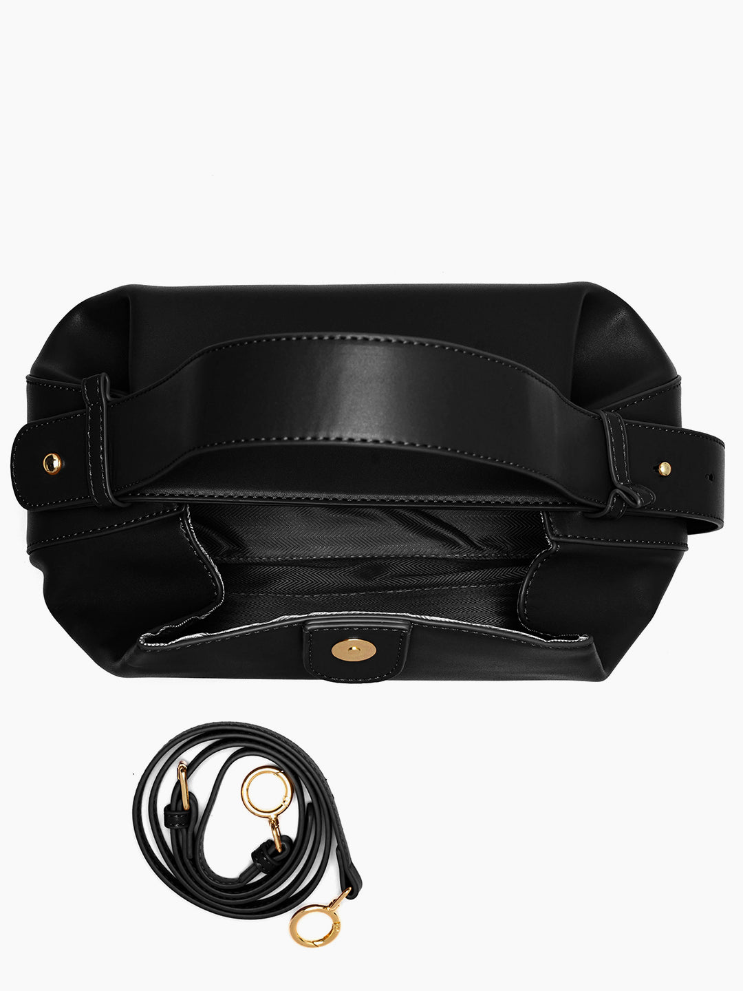 Stella Black Women's Leather Shoulder Bag