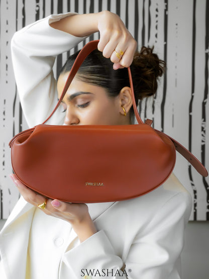 Stella Rust Women's Leather Shoulder Bag