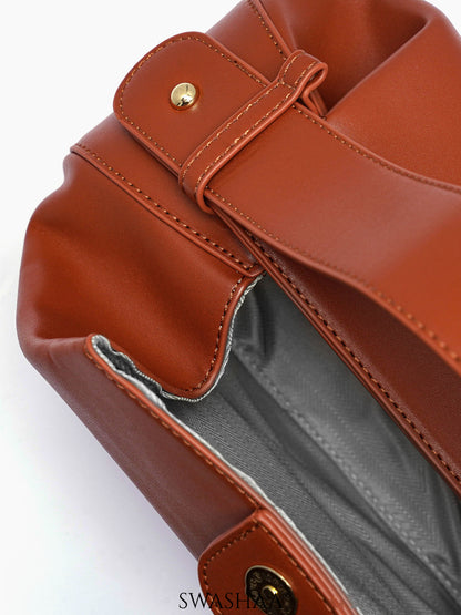 Stella Rust Women's Leather Shoulder Bag