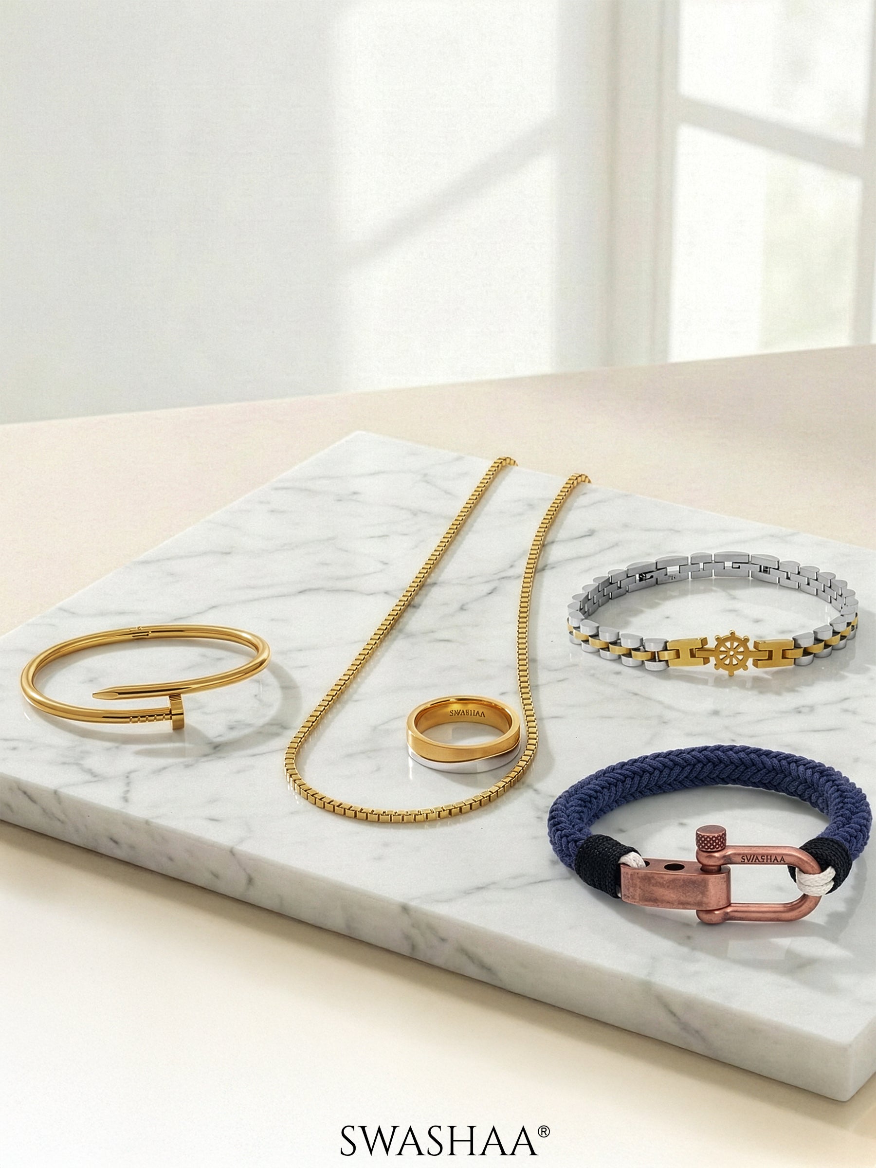 Suit & Strategy Men's Set - Swashaa