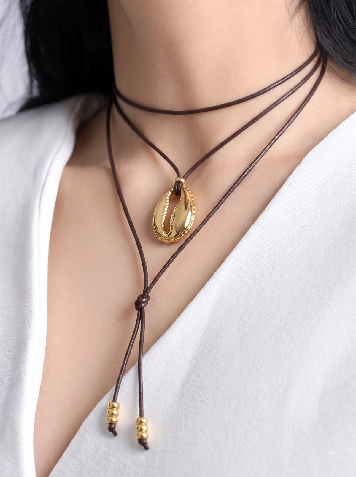 Sulliven Brown - 18K Gold Plated Necklace