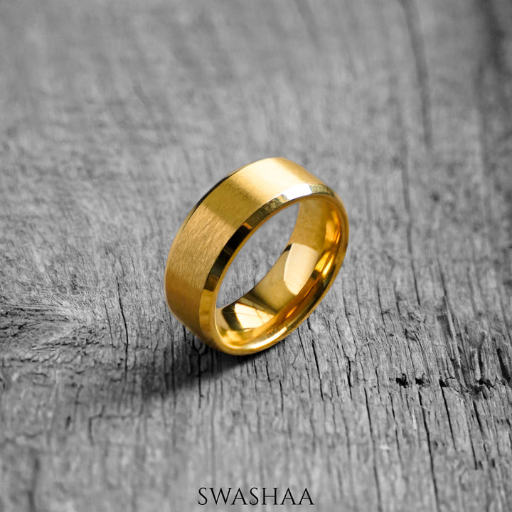 Sylvan 18K Gold Plated Men's Ring