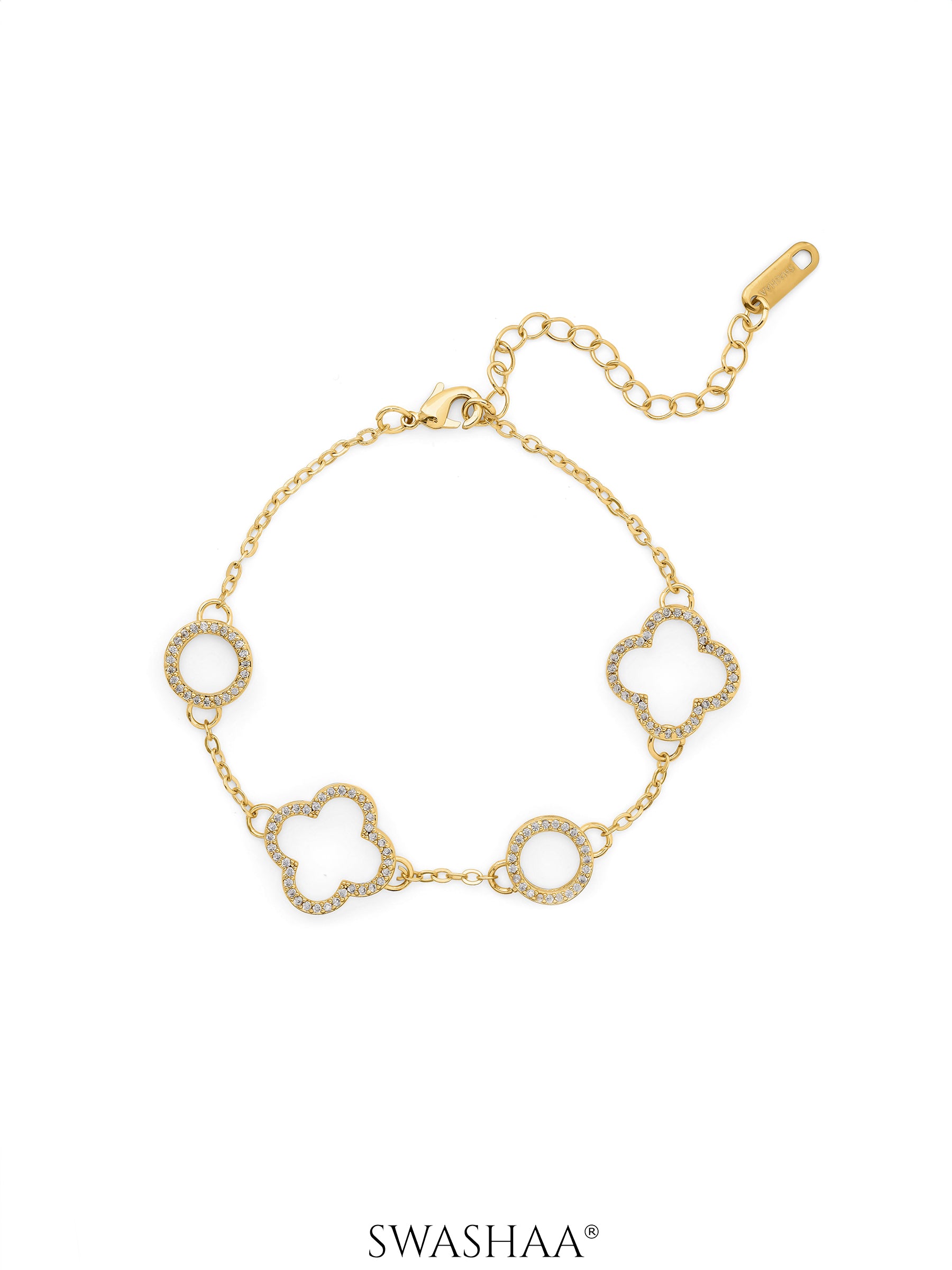 Tanira Clover Holo Bracelet