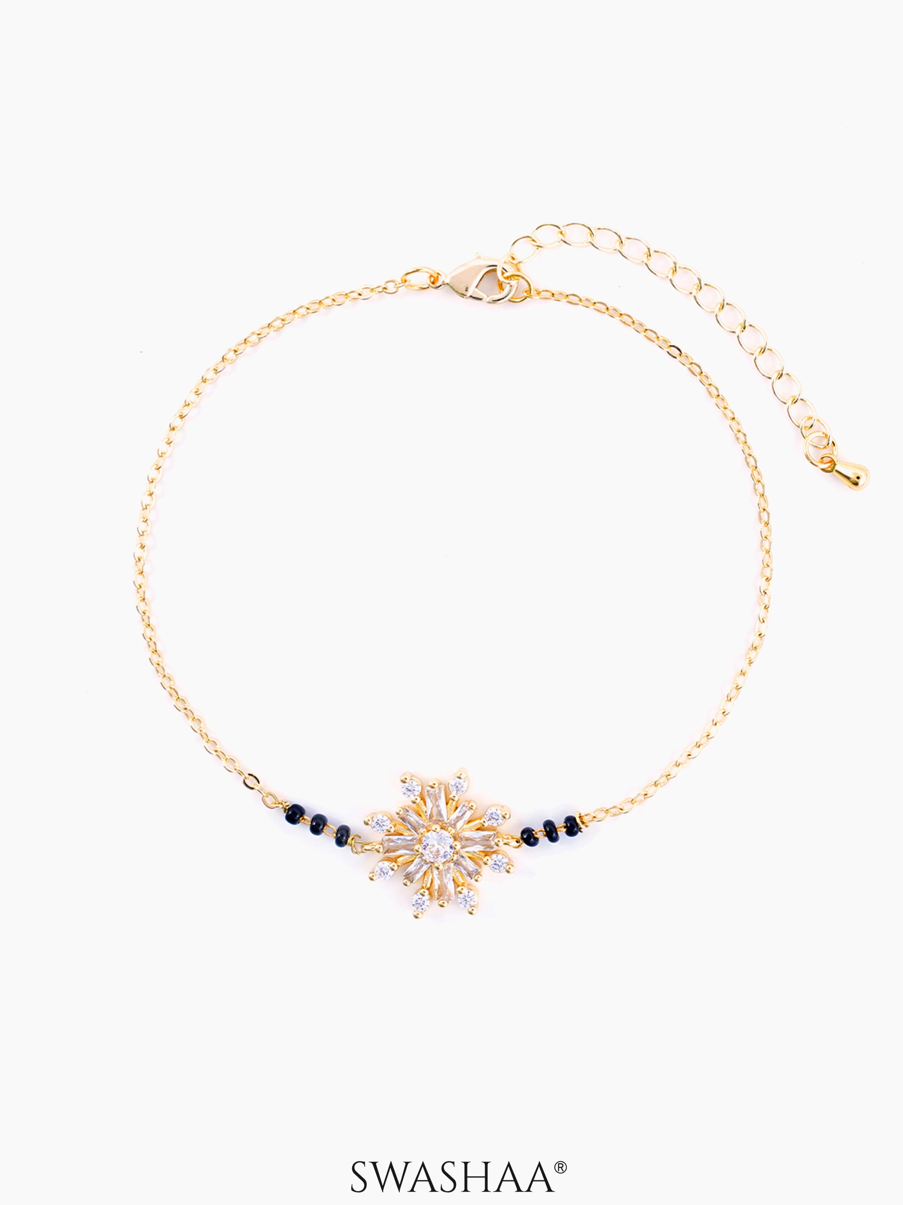 Tara 14K Gold Plated Mangalsutra Bracelet