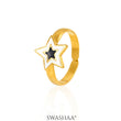 Telca Star 18K Gold Plated Ring