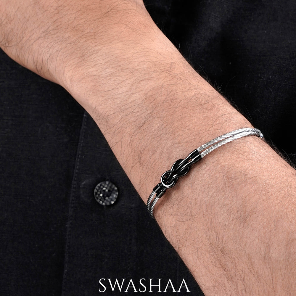 Teo Wired Men's Bracelet - Swashaa