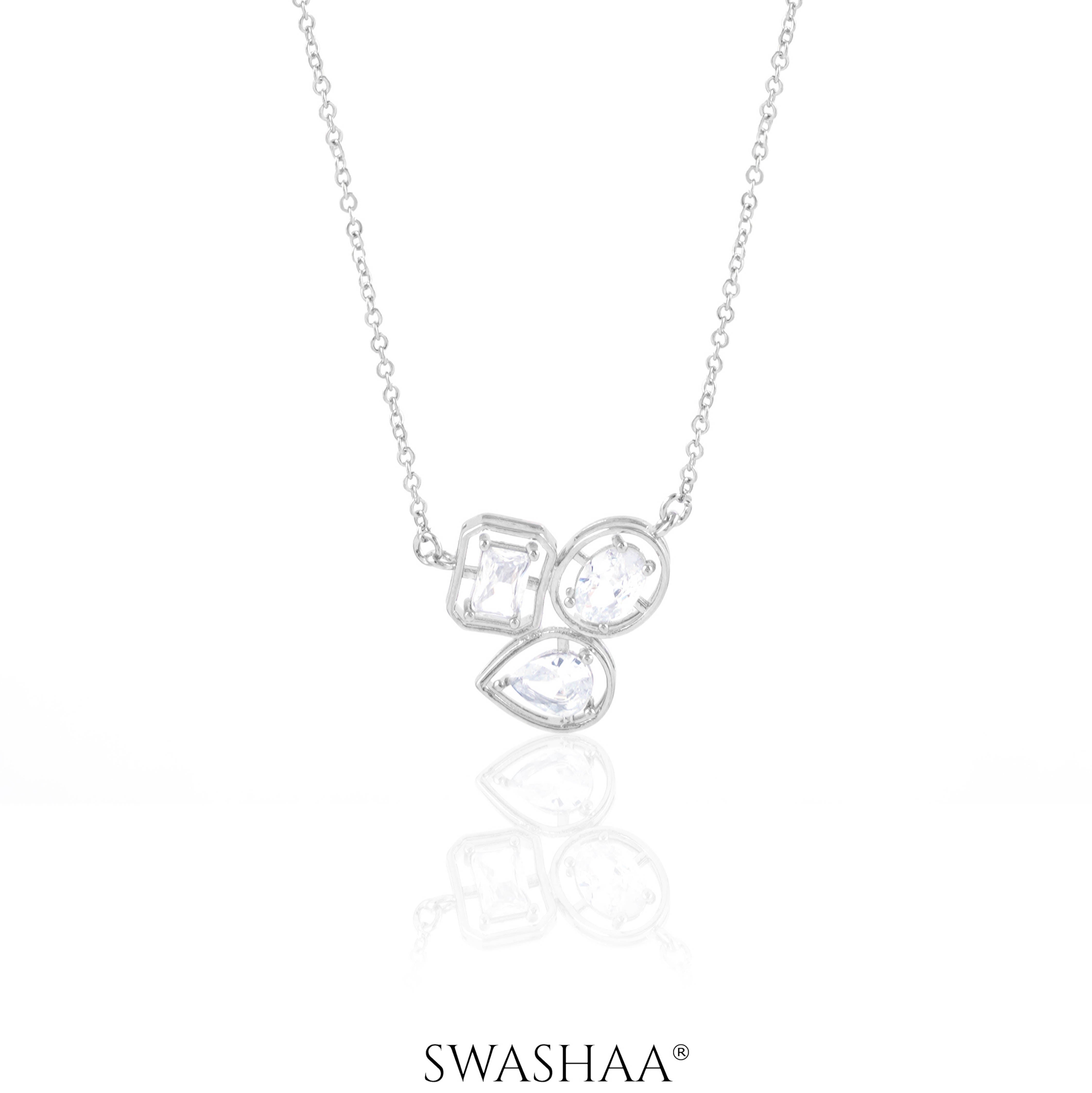 Three Star Necklace