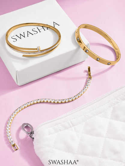 Timeless Gold Stack Women's Set