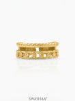 Tonia 18K Gold Plated Ring