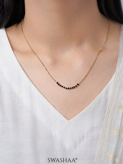 Tushita 18K Gold Plated Mangalsutra