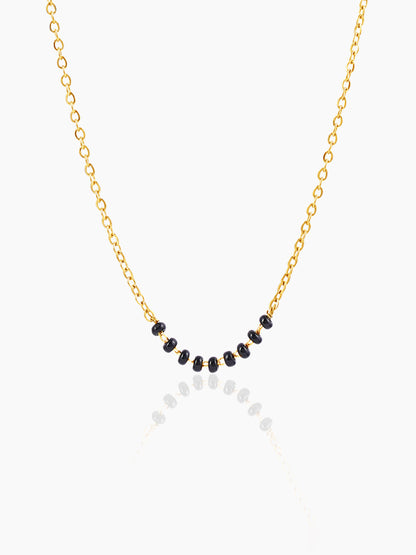 Tushita 18K Gold Plated Mangalsutra
