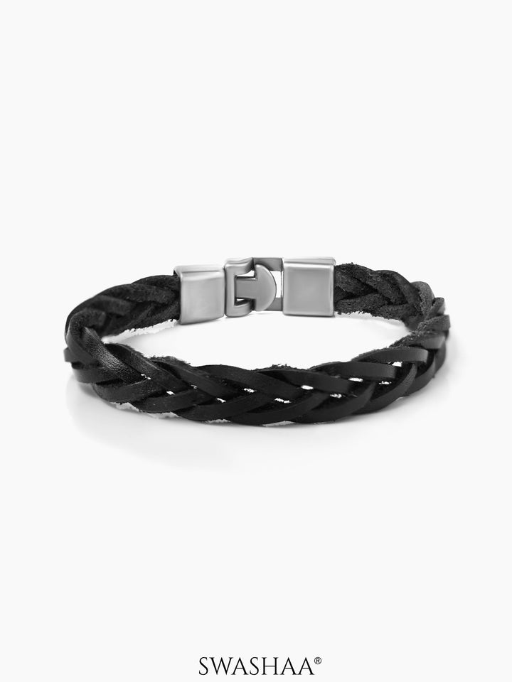 Tyron Men's Leather Bracelet