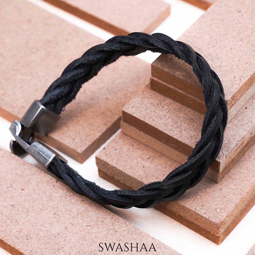 Tyron Men's Leather Bracelet