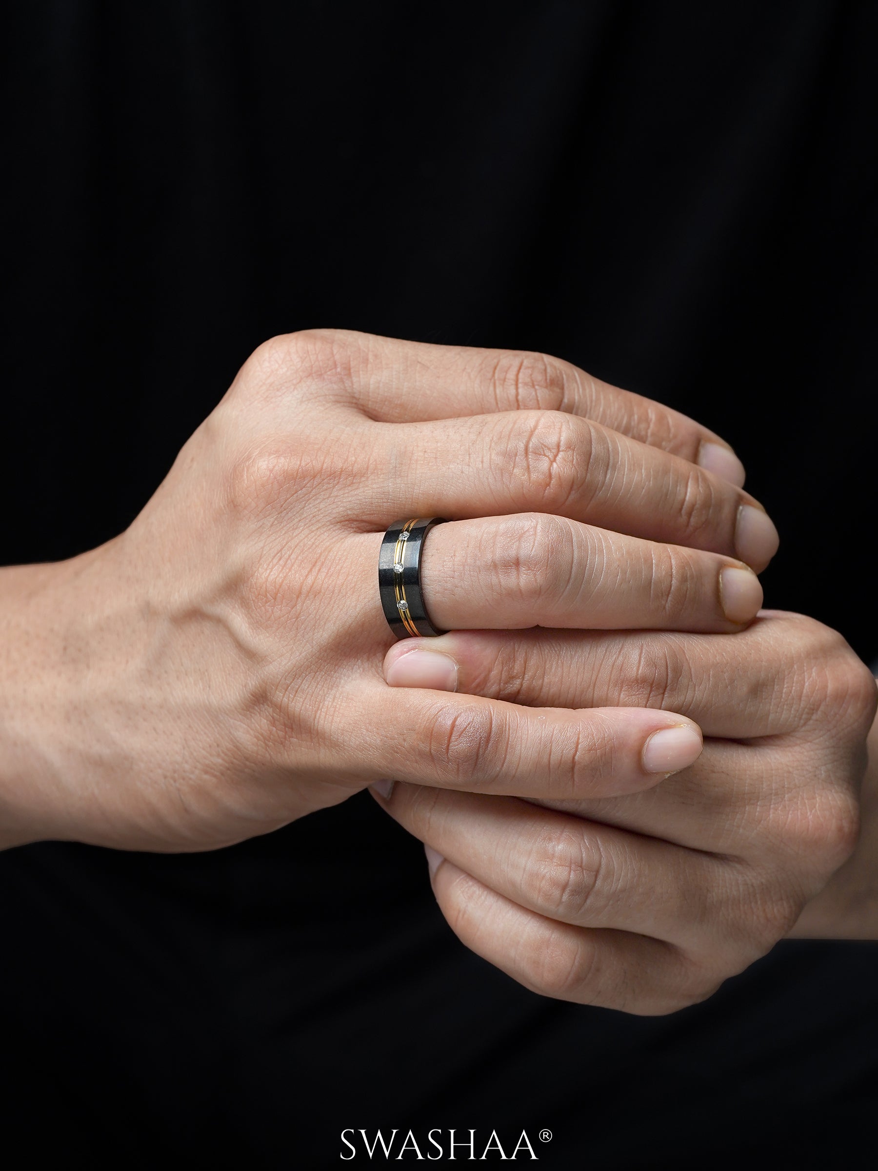 Valor Black Men's Ring