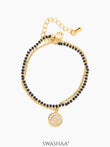 Vanya Layered 14K Gold Plated Mangalsutra Bracelet