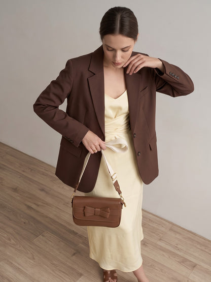 Varelle Brown Sling Bag - Swashaa