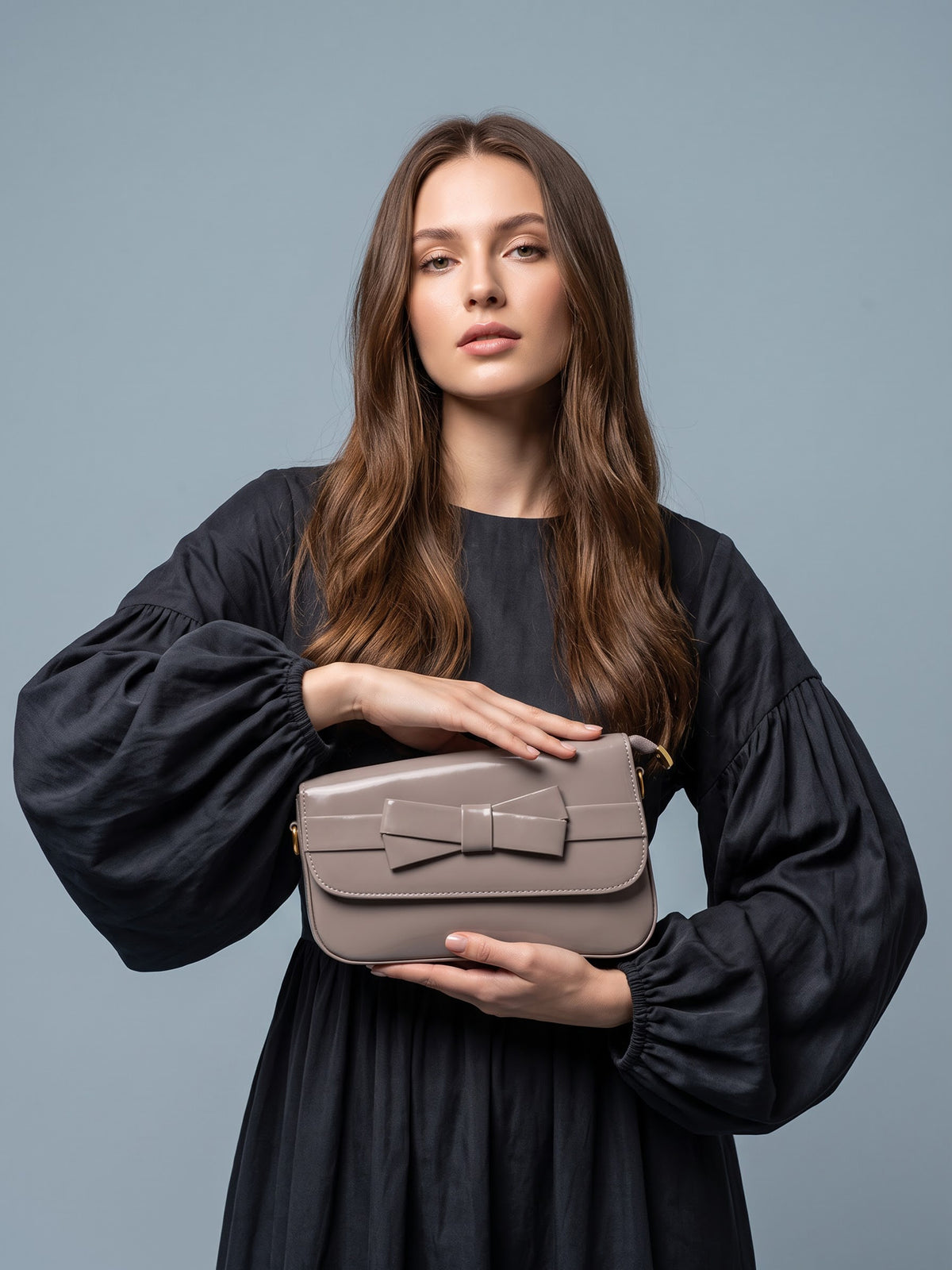 Varelle taupe Beige Sling Bag - Swashaa