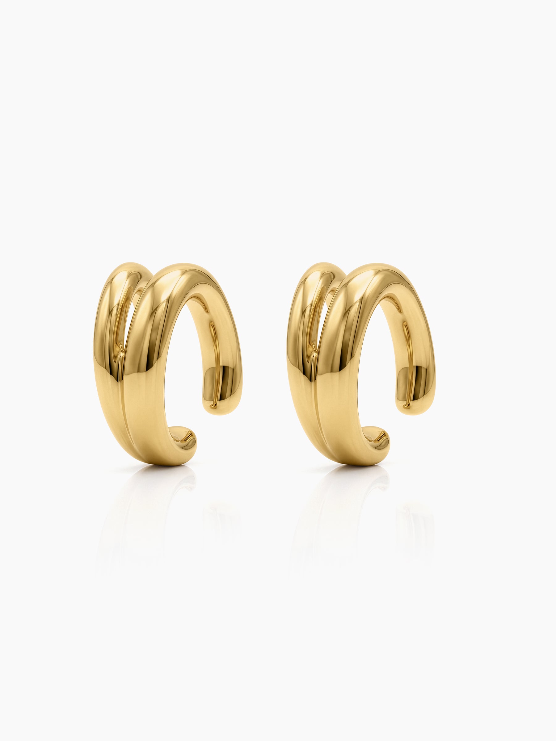 Verity 18K Gold Plated Women's Ear Cuffs