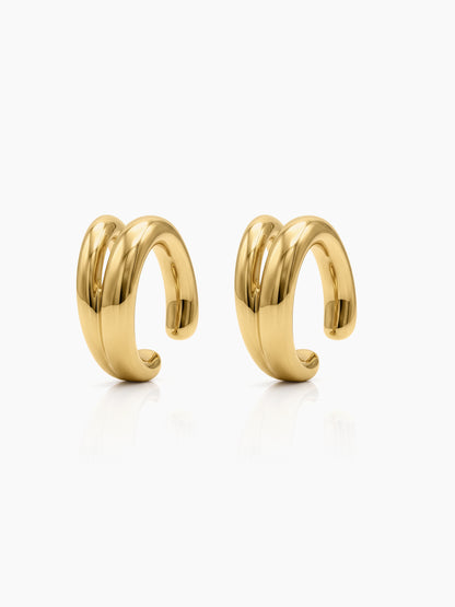 Verity 18K Gold Plated Women's Ear Cuffs