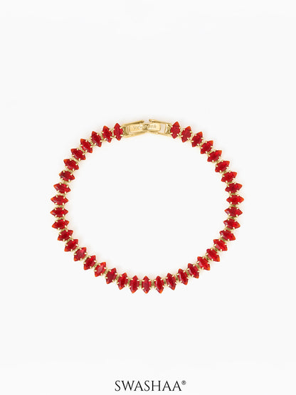Veyra Diamond Tennis Bracelet - Swashaa