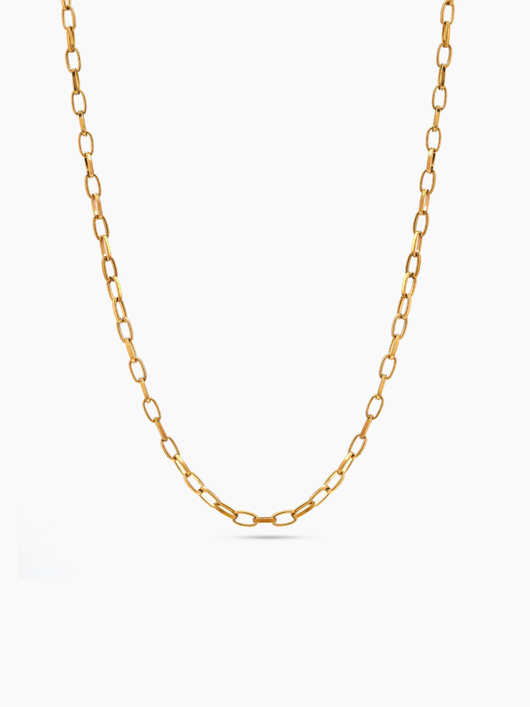 Viola Link 18K Gold Plated Women's Chain