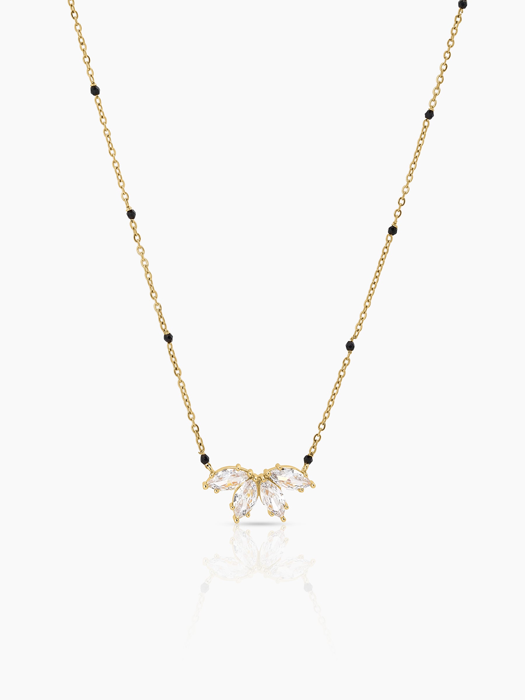 Vira Solitaire Flower Mangalsutra - Swashaa