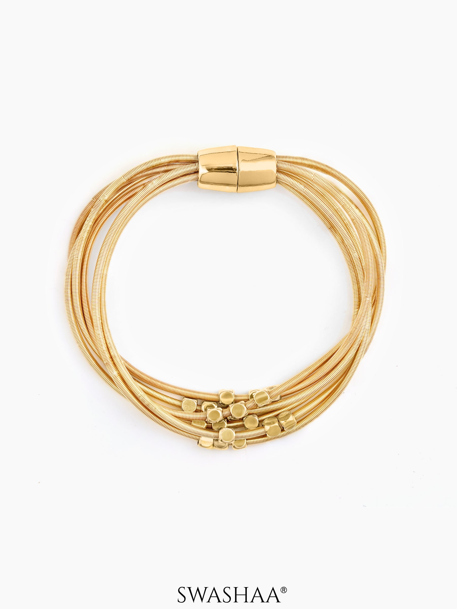 Vireya Layered Chain Bracelet - Swashaa