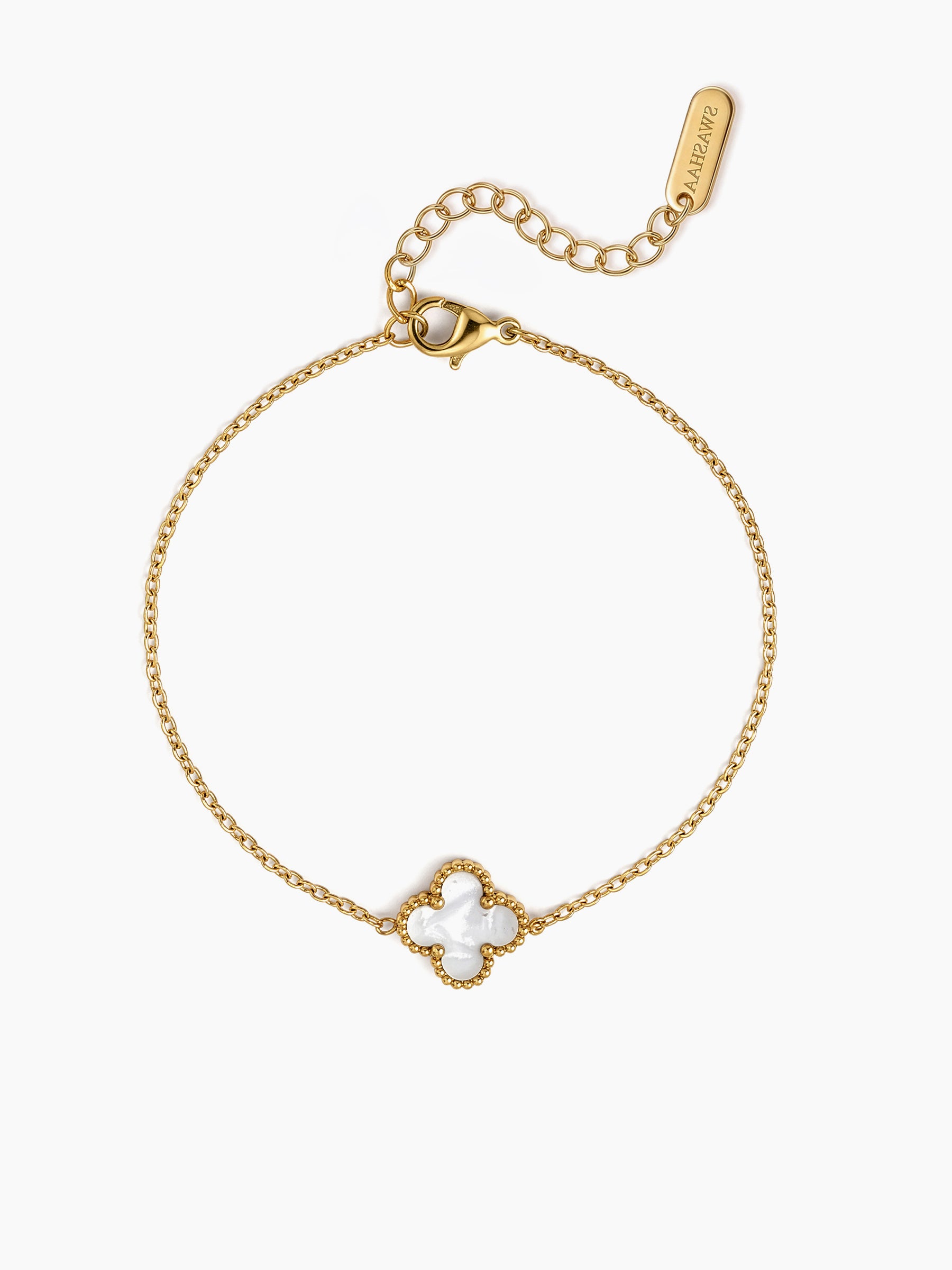 Vyom Clover 18K Gold Plated Rakhi