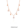 Waamil Rosegold Plated Choker