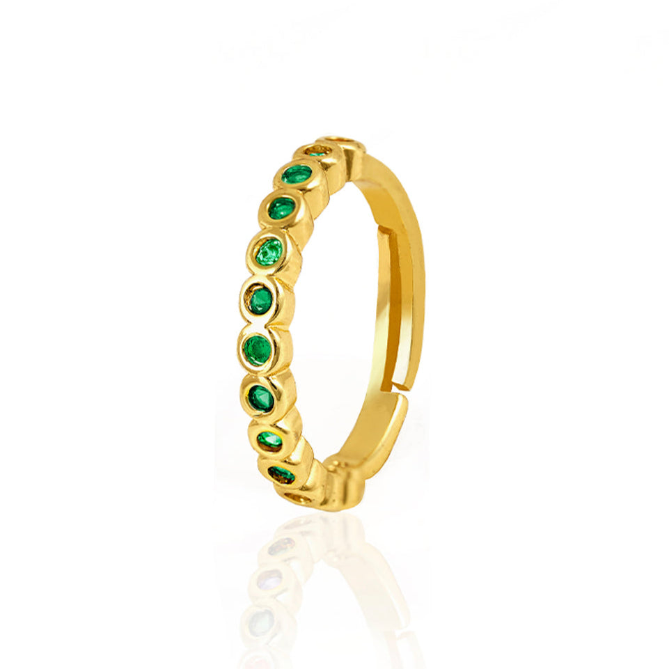 Wisha Band 18K Gold Plated Ring