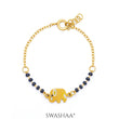 Yolo Elephant 18K Gold Plated Kid's Nazariya Bracelet