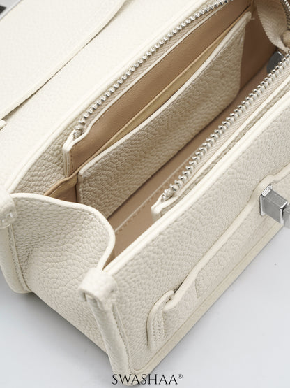 Zaria Leather Sling Bag - Swashaa