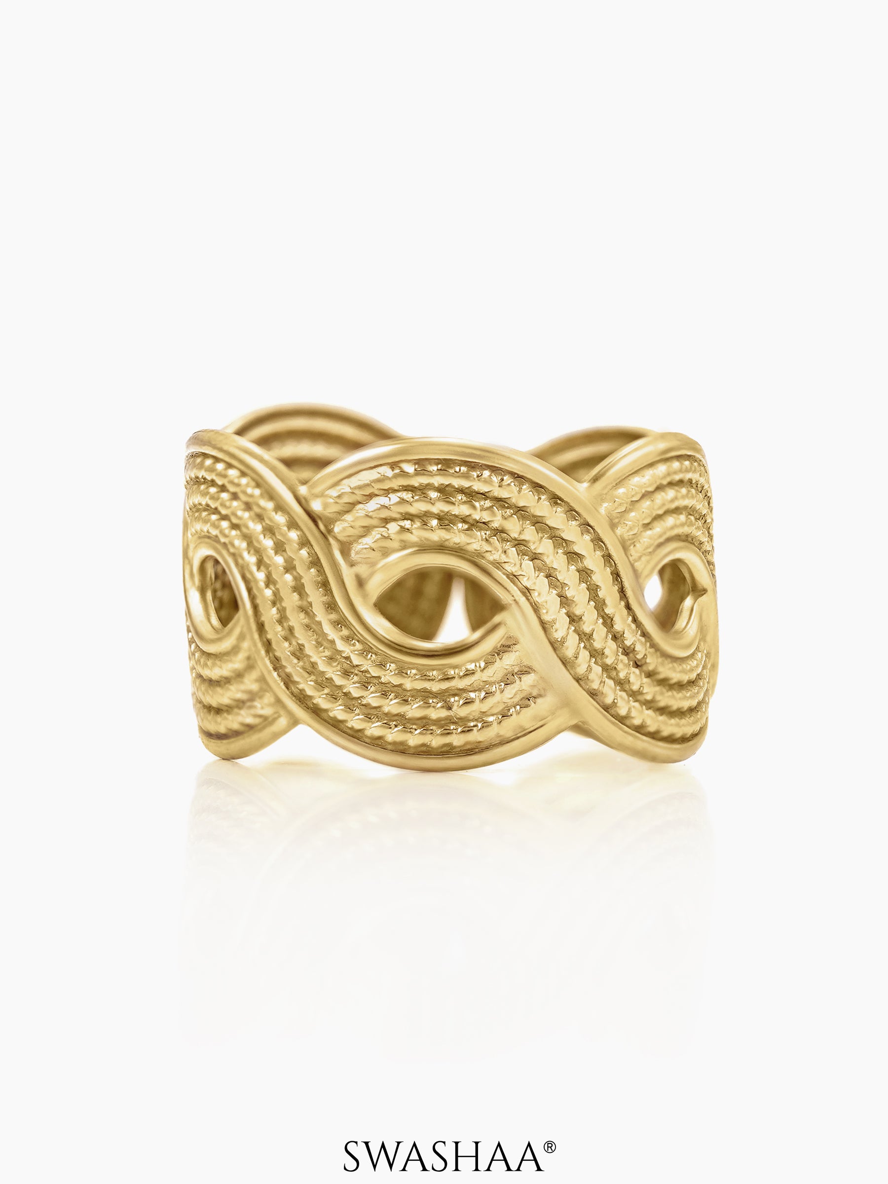 Zion 18K Gold Plated Ring