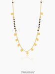 Ziva Snowflake 18K Gold Plated Mangalsutra