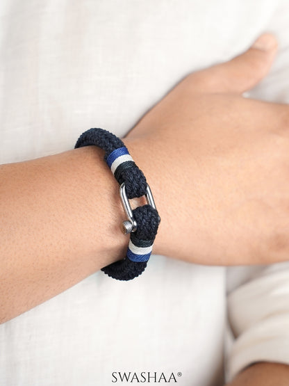 Zyren Braided Men's Rope Bracelet - Swashaa