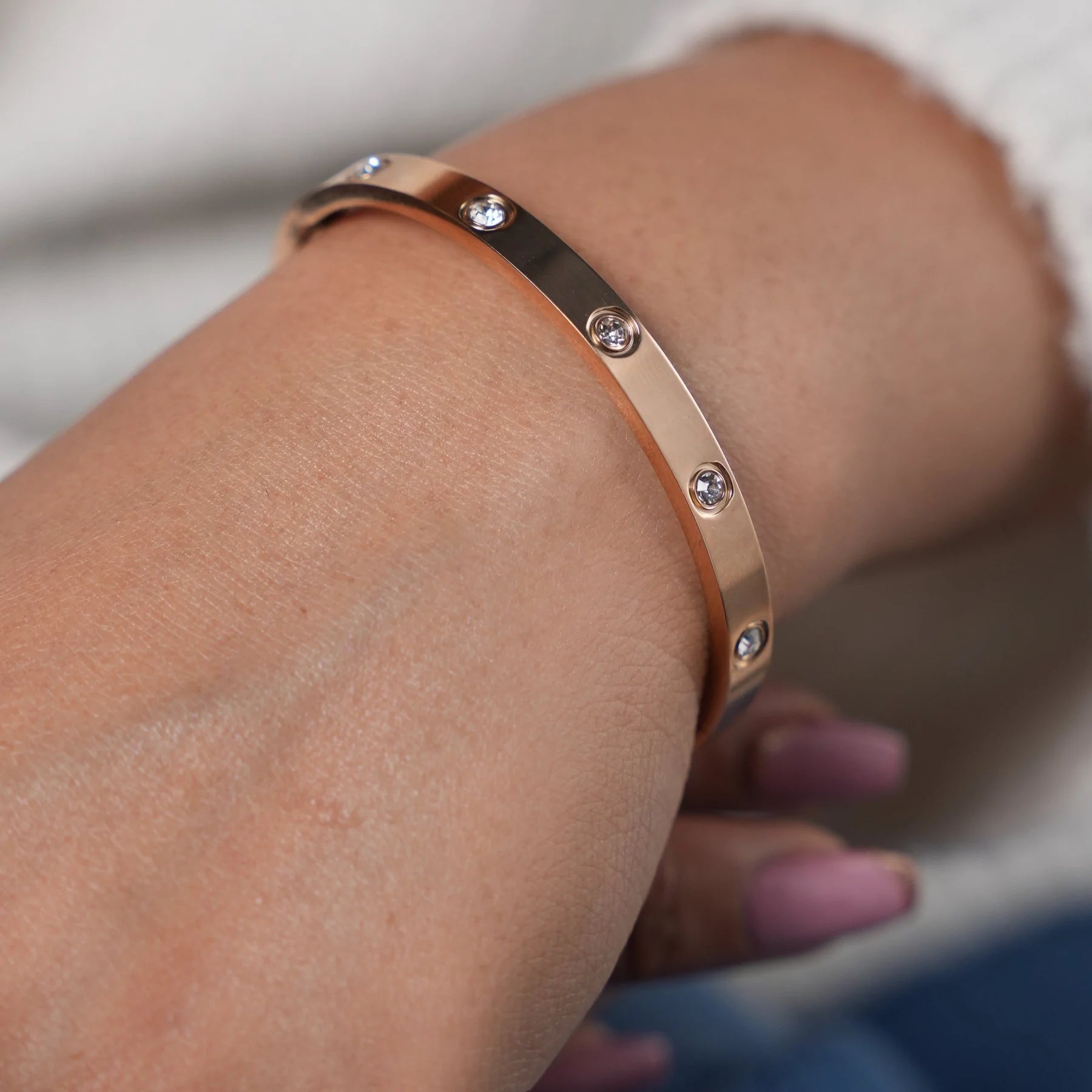Best Anniversary Bracelet for Women, Raw Natural Diamond Bracelets, 18 –  peardedesign.com