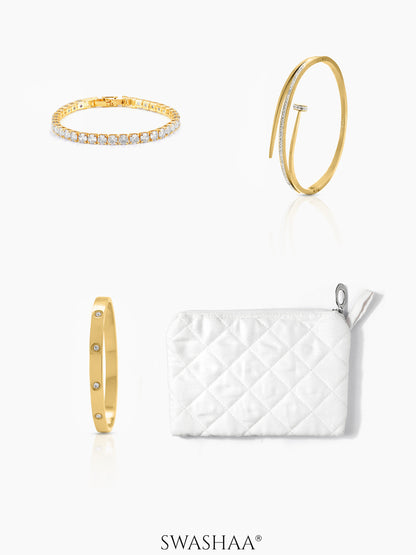 Timeless Gold Stack Women's Set