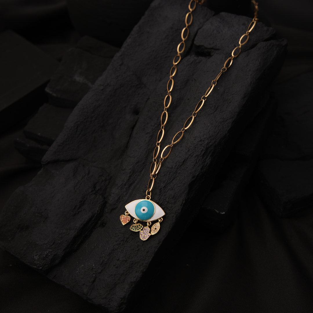 Rory Eye Necklace - Swashaa