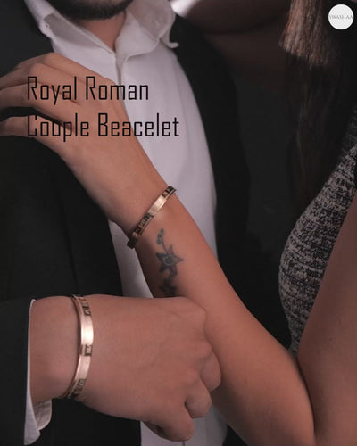 Royal Roman Couple Bracelet