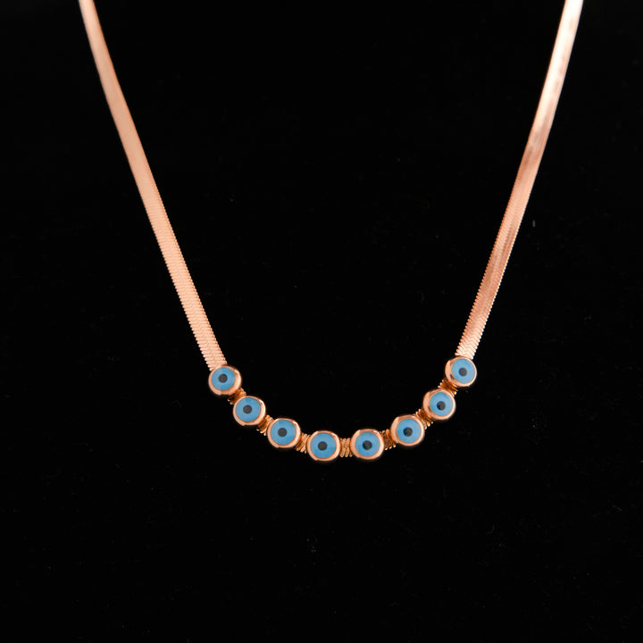 Senya Eye Necklace - Swashaa