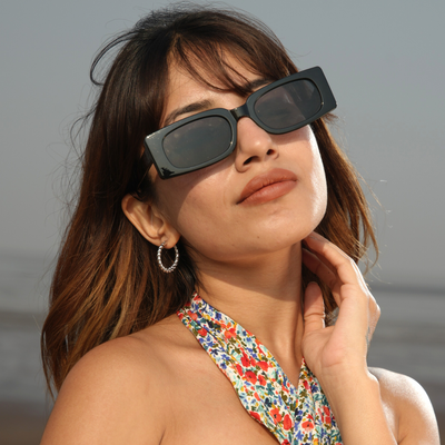 Agnis Hoops Earrings - Swashaa