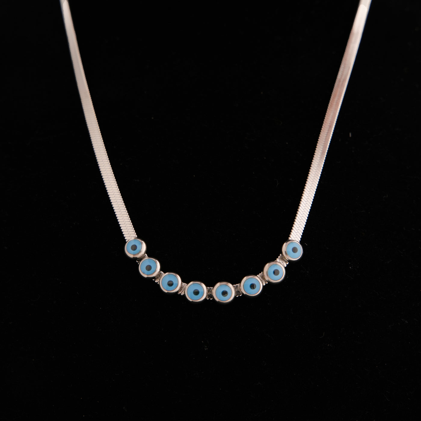 Senya Eye Necklace - Swashaa