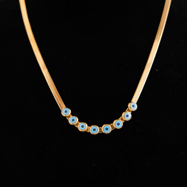 Senya Eye Necklace - Swashaa