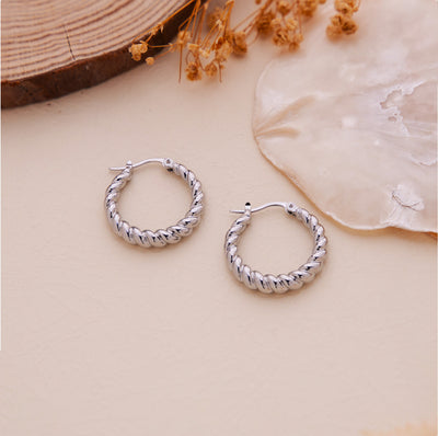 Agnis Hoops Earrings